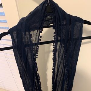 J.Crew navy infinity scarf